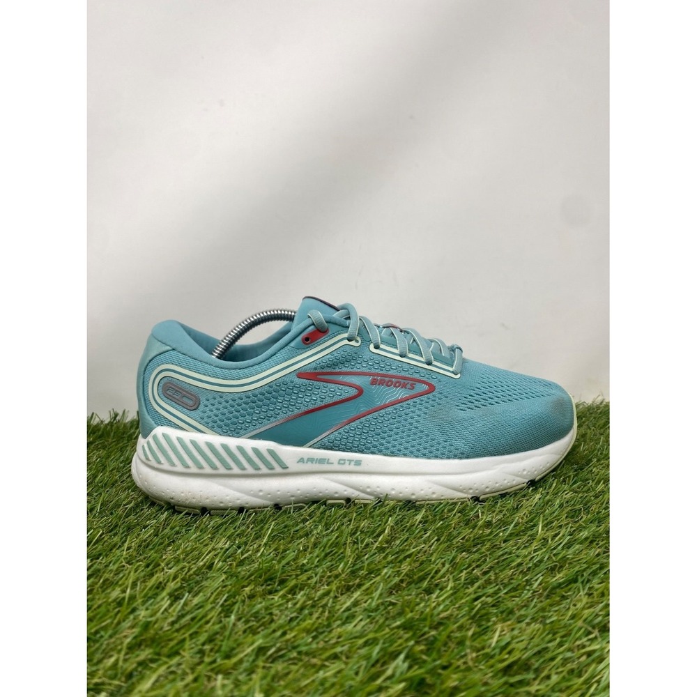 Brooks Ariel GTS 23 Shoes Women's 10 D Wide Teal Blue Comfort Athletic Running